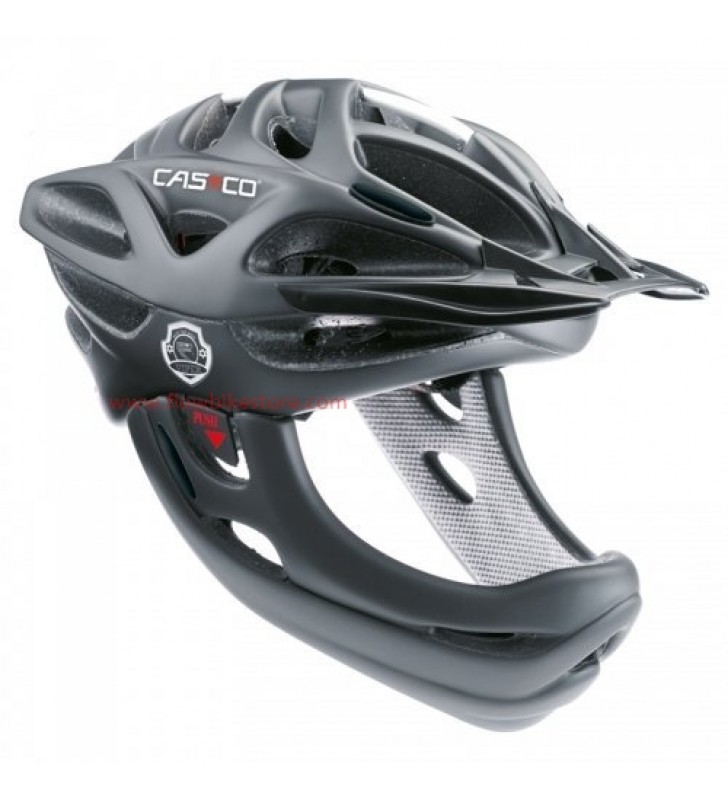 Casco Desmontable CAS CO Viper MX Negro con mentonera